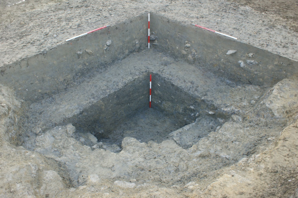 Roman well quadrant fully excavated (WAAS)