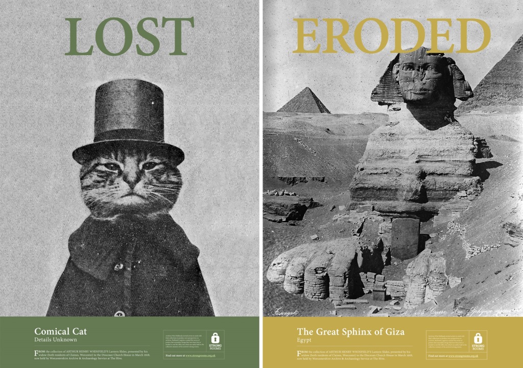 Cat and sphinx photo posters