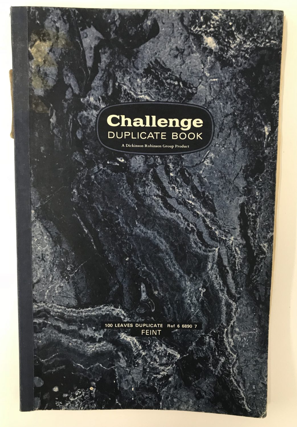 Front cover of one of a number of 'Challenge' project work books associated with the reconstruction of Bredon Barn