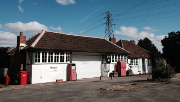 This Morgan Garage, located on Old Worcester Road, Hartlebury, was first established in 1927. At one time a busy filling station and tea room, this site reflects a growing population of private motorists, from the 1920s. The Garage is described as a cherished landmark for many parishioners in the Hartlebury Parish Plan and Village Design Statement (2016 – 2020). Photograph ©Worcestershire Archive and Archaeology Service