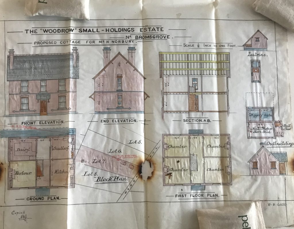Smallholding Layout County Farms & Smallholdings - Worcestershire Archive & Archaeology Service