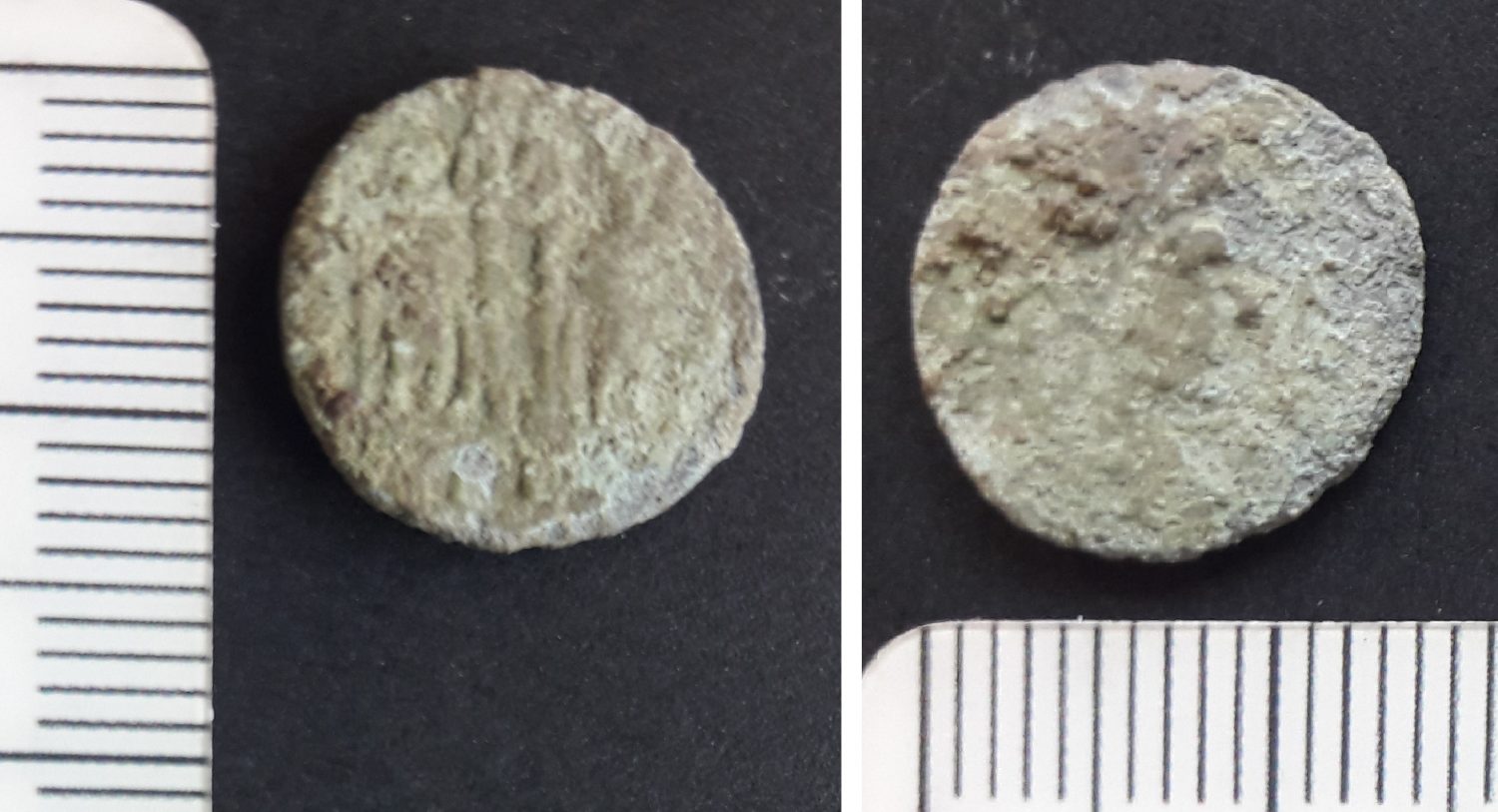 Roman coin both sides