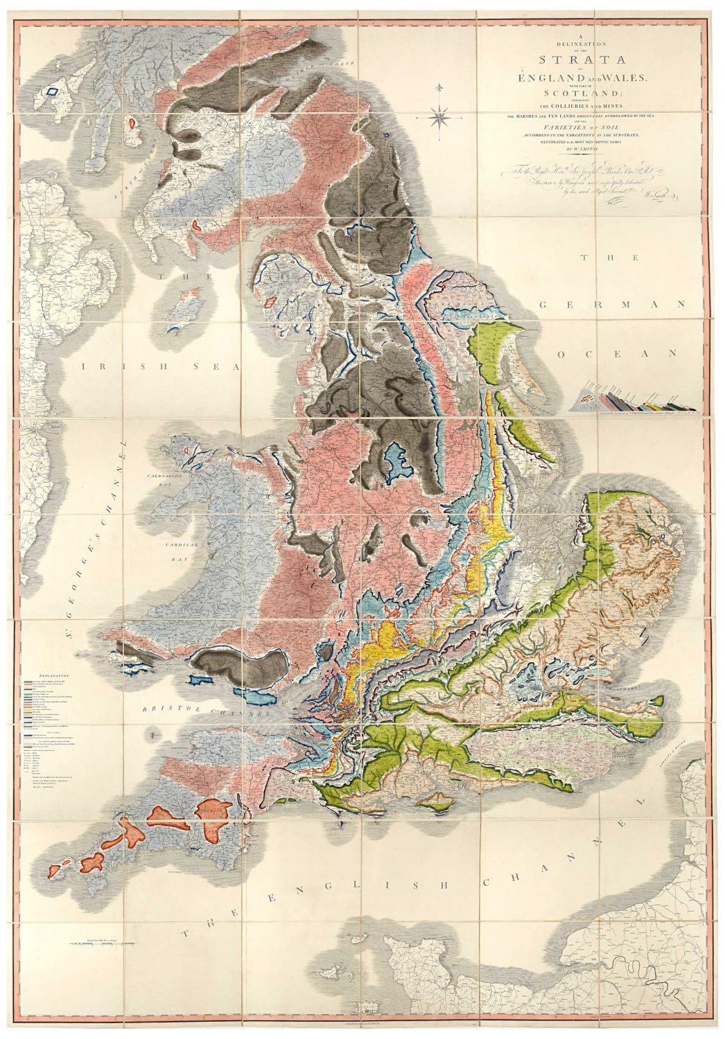 William Smith's geology map