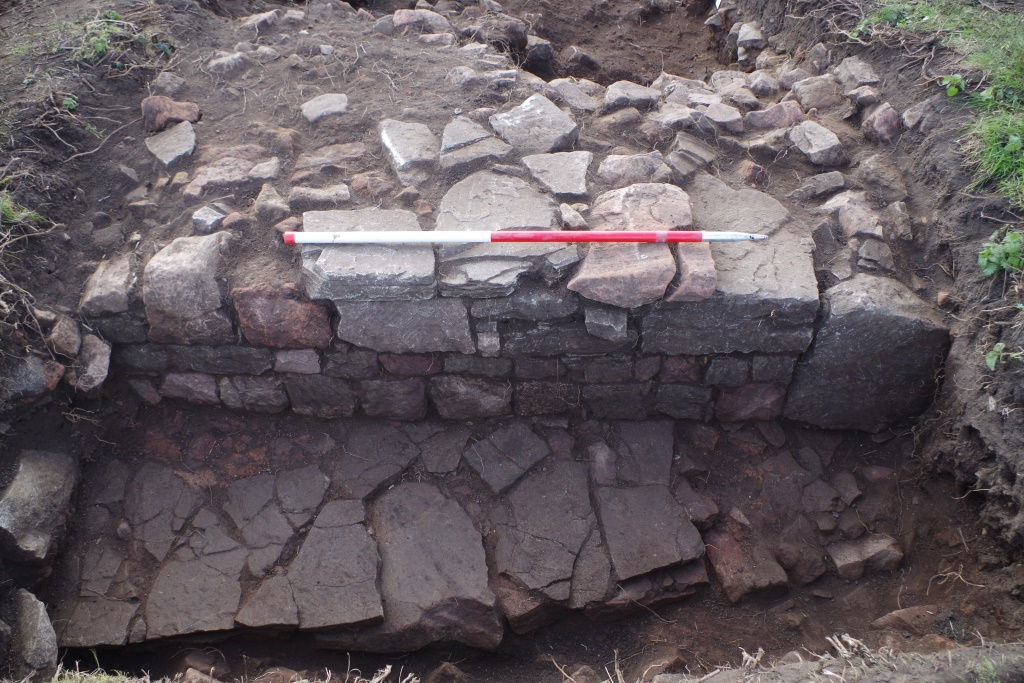 Wall in Trench 1