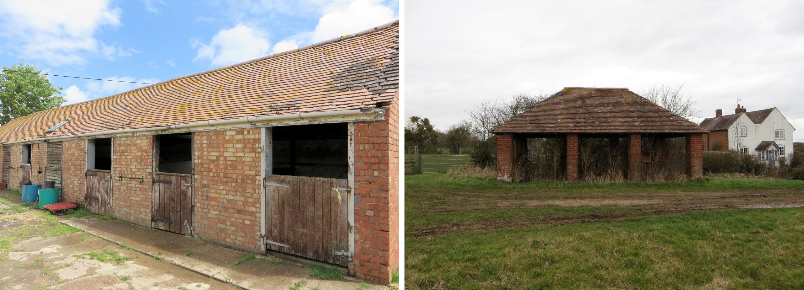 Brick stables and waggon house