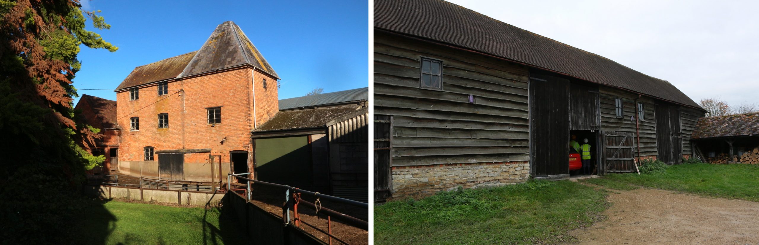 Hop kiln and threshing barn