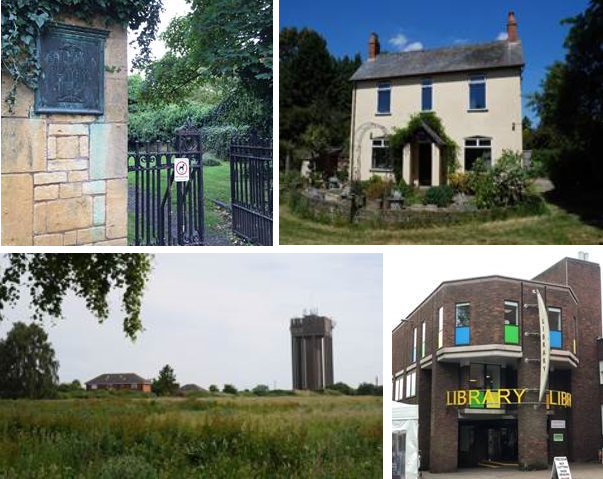 Collage of C20th buildings