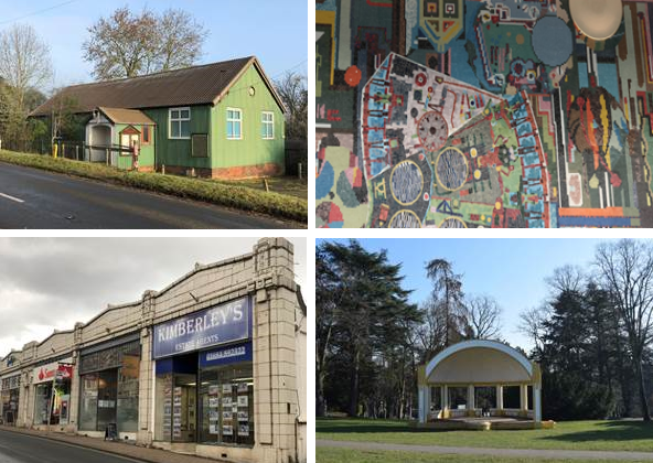 Collage of C20th buildings