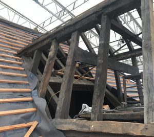 St.Swithun's: new roof -1