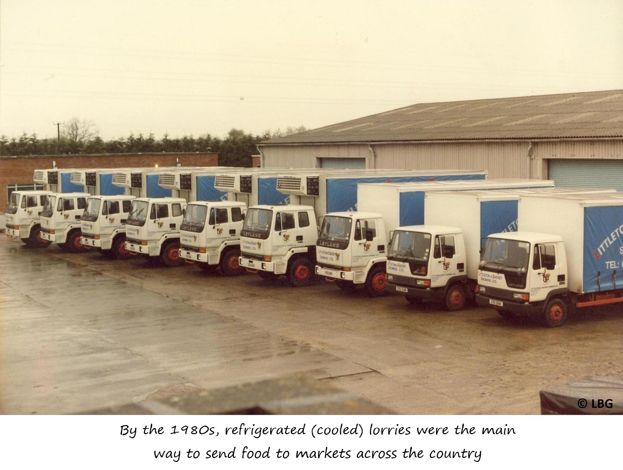 LBG lorry fleet 1980s