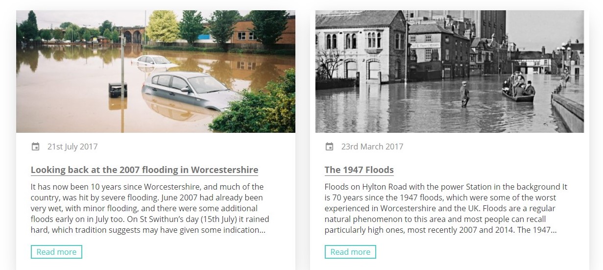 Two Flood Blogs