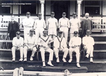 Worcestershire County Cricket Club c1900. Worcestershire Photographic Survey.