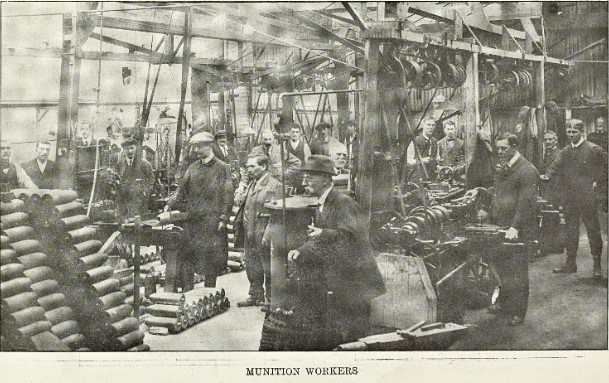 Munition Workers: Berrow's Illustrated Supplement 3 June, 1916.