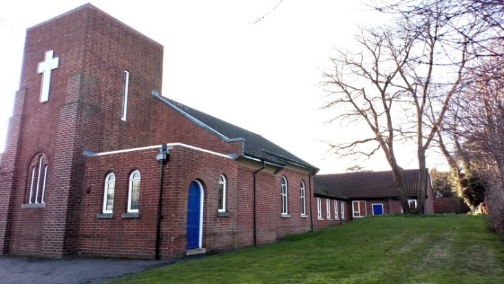 Droitwich Methodist Church, designed by G.R. Acton, dates to 1937/38. Photograph © WCC