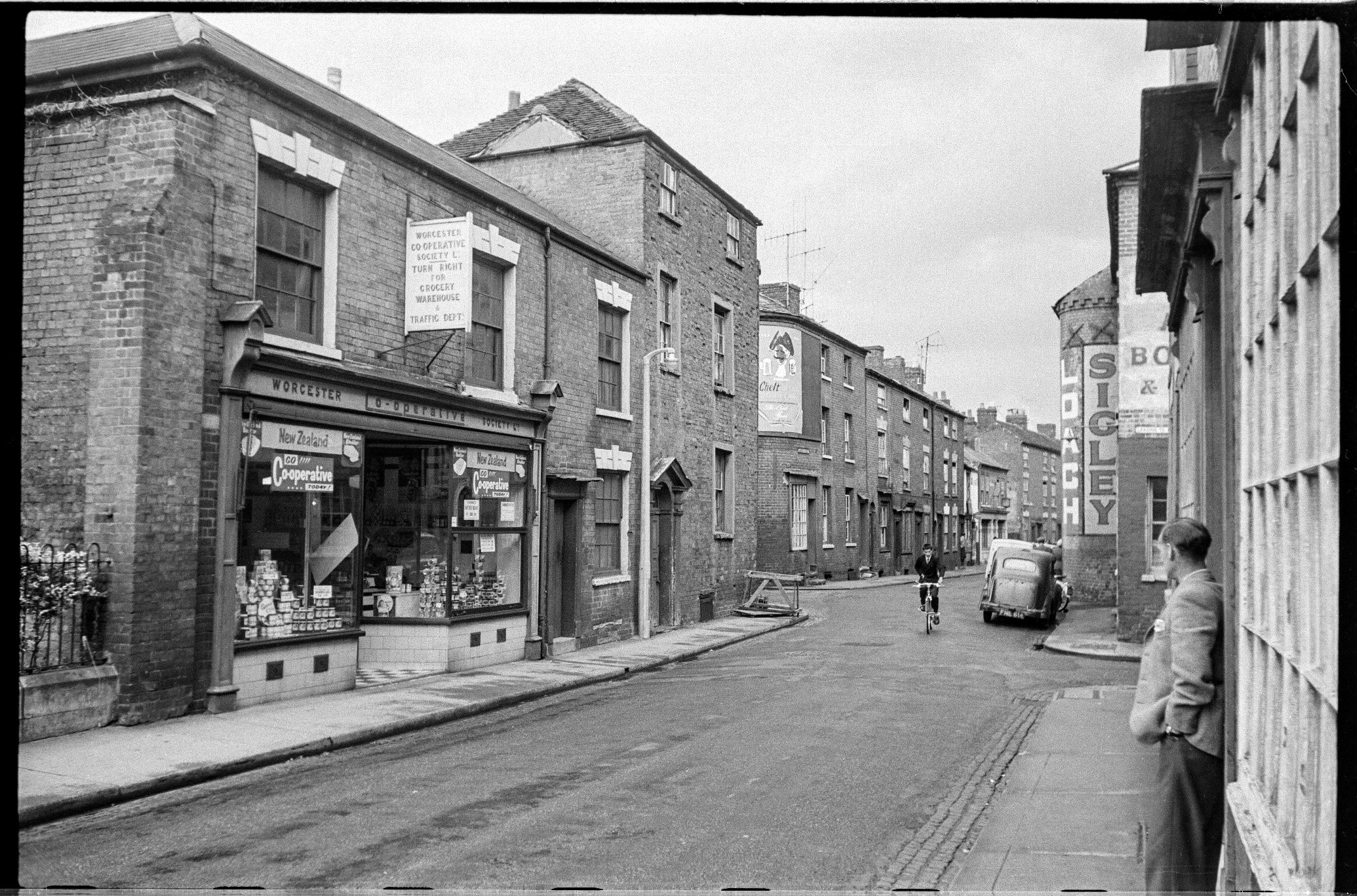 Union Street and Carden Street in 1959