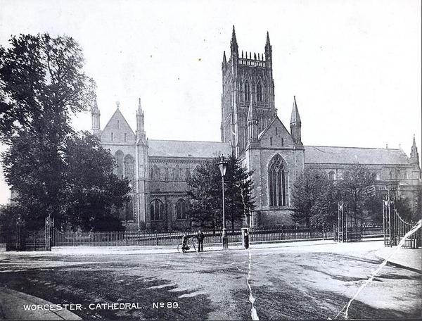 Worcester Cathedral c1896