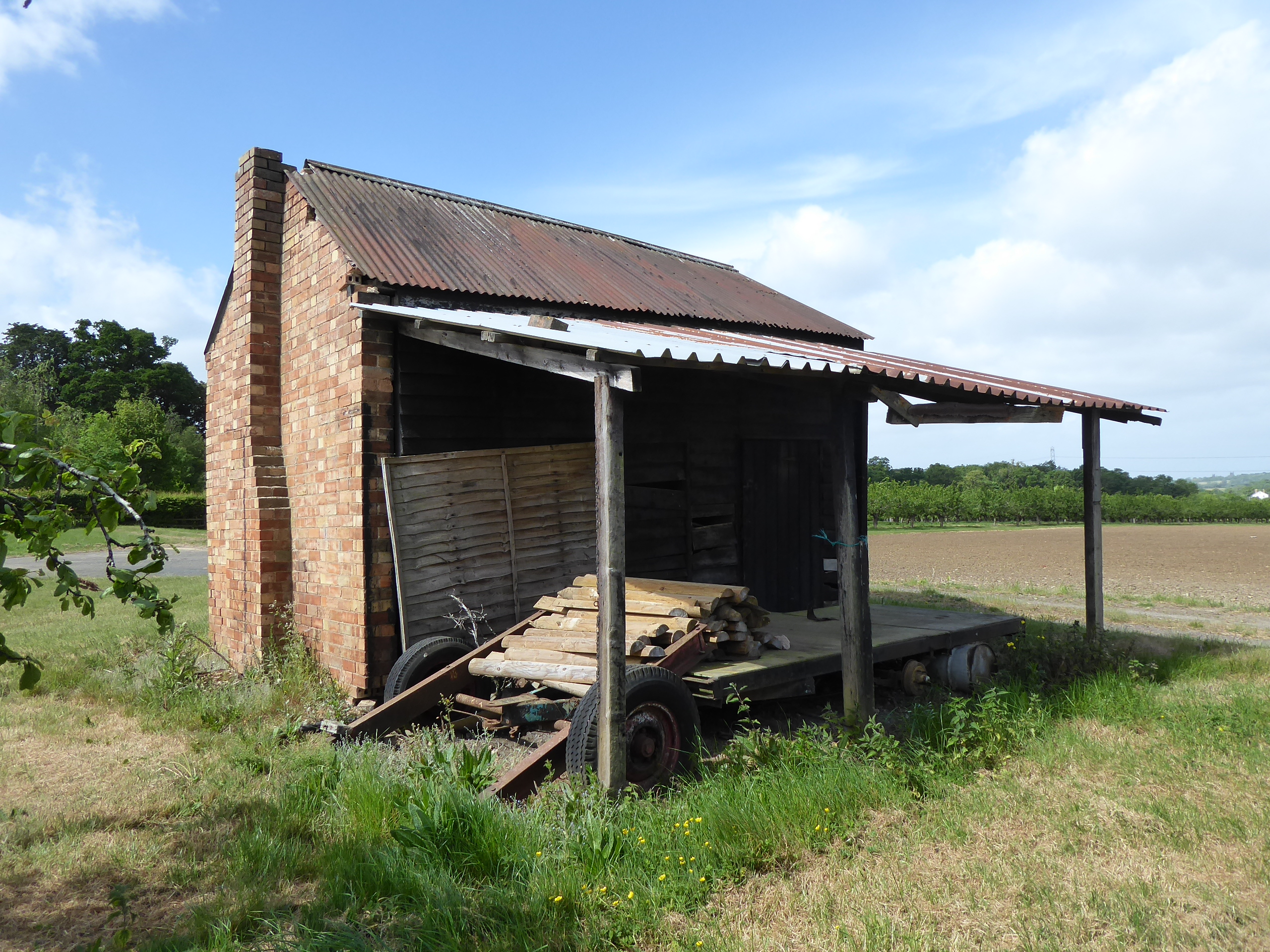 Brick and wooden hovel - Norton