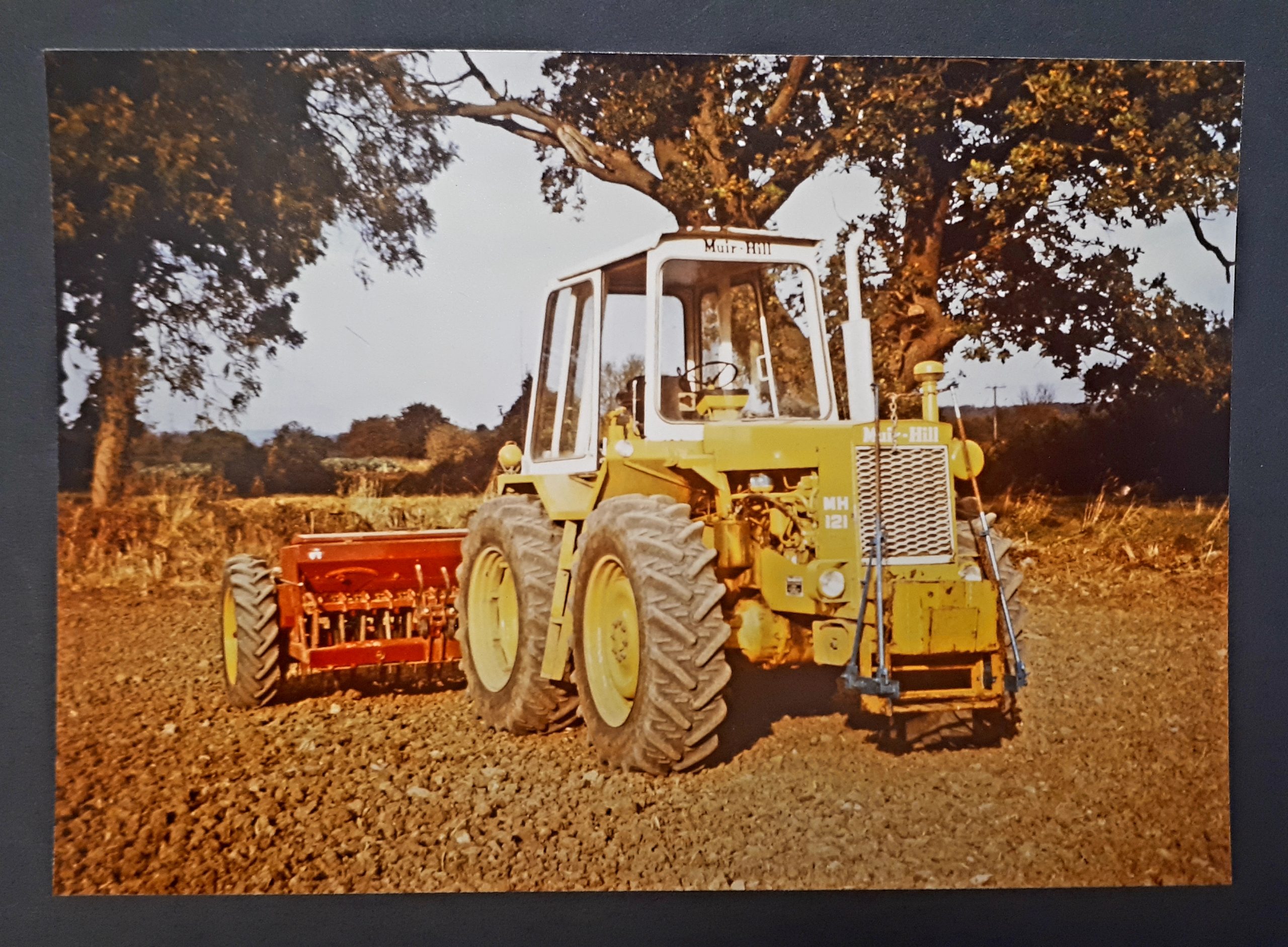 4 Wheel Drive Tractor and Seed Drill, Patchett's Farm, Tardebigge Ref: 899.156 BA 1332 WPS 55318 © J. Wormington Esq.