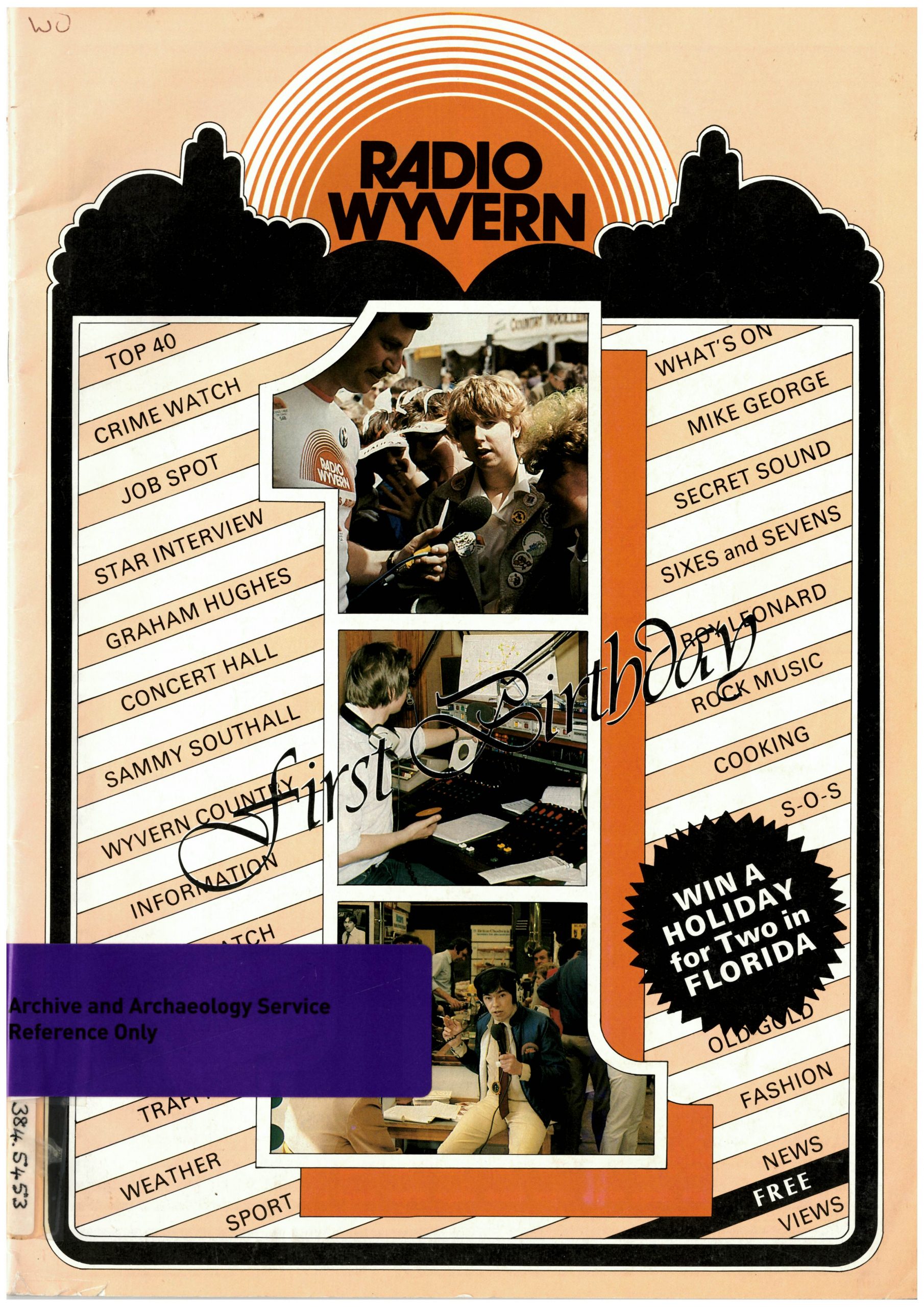 Radio Wyvern 1st birthday magazine