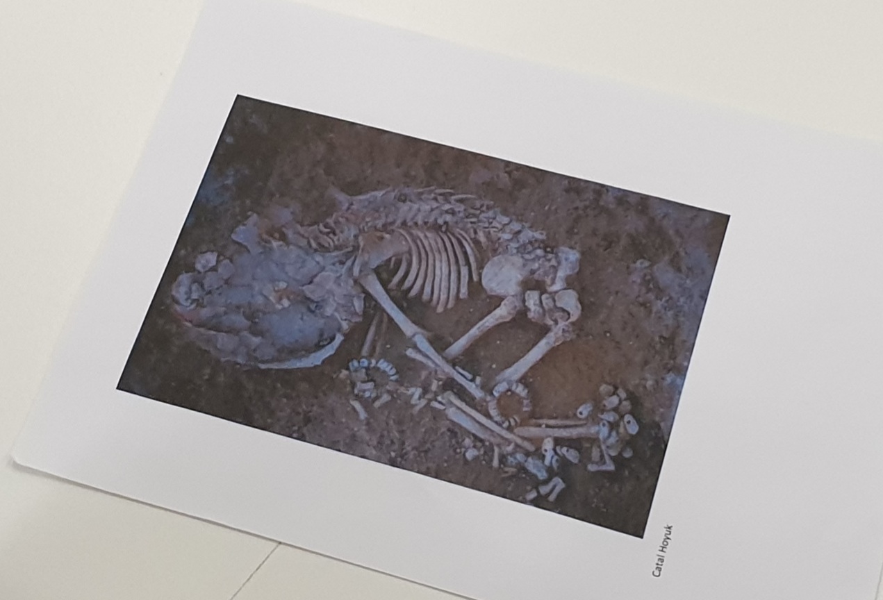 Photo of prehistoric burial