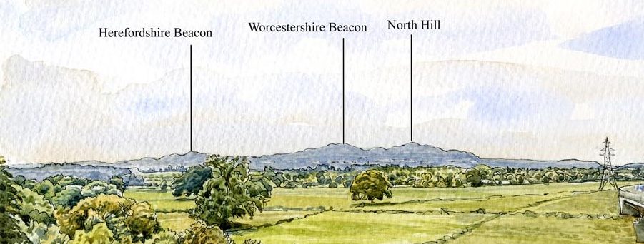 Malvern Hills labelled