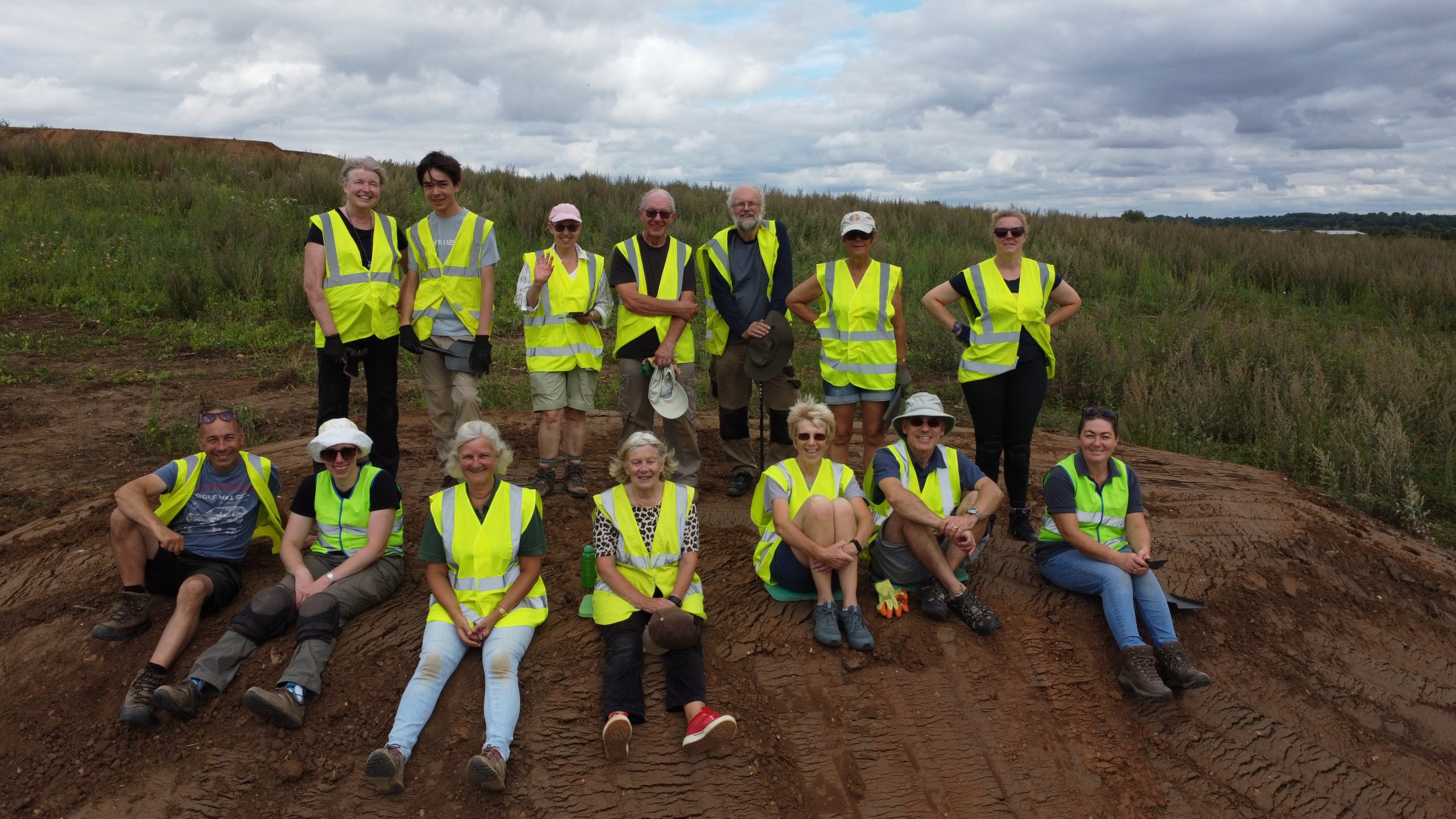 Roots in Time team photo (days 1-4)