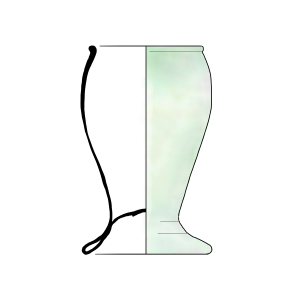 Illustration of complete goblet