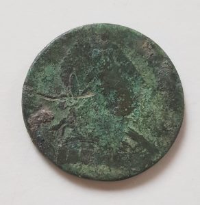 Georgian counterfeit coin