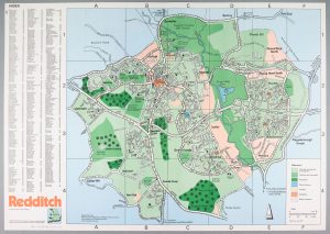 RNT Map with Street Index (front) [1974] 499:4 BA10300/787