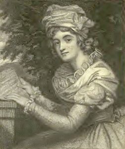 Engraving of a portrait of Melesina Trench