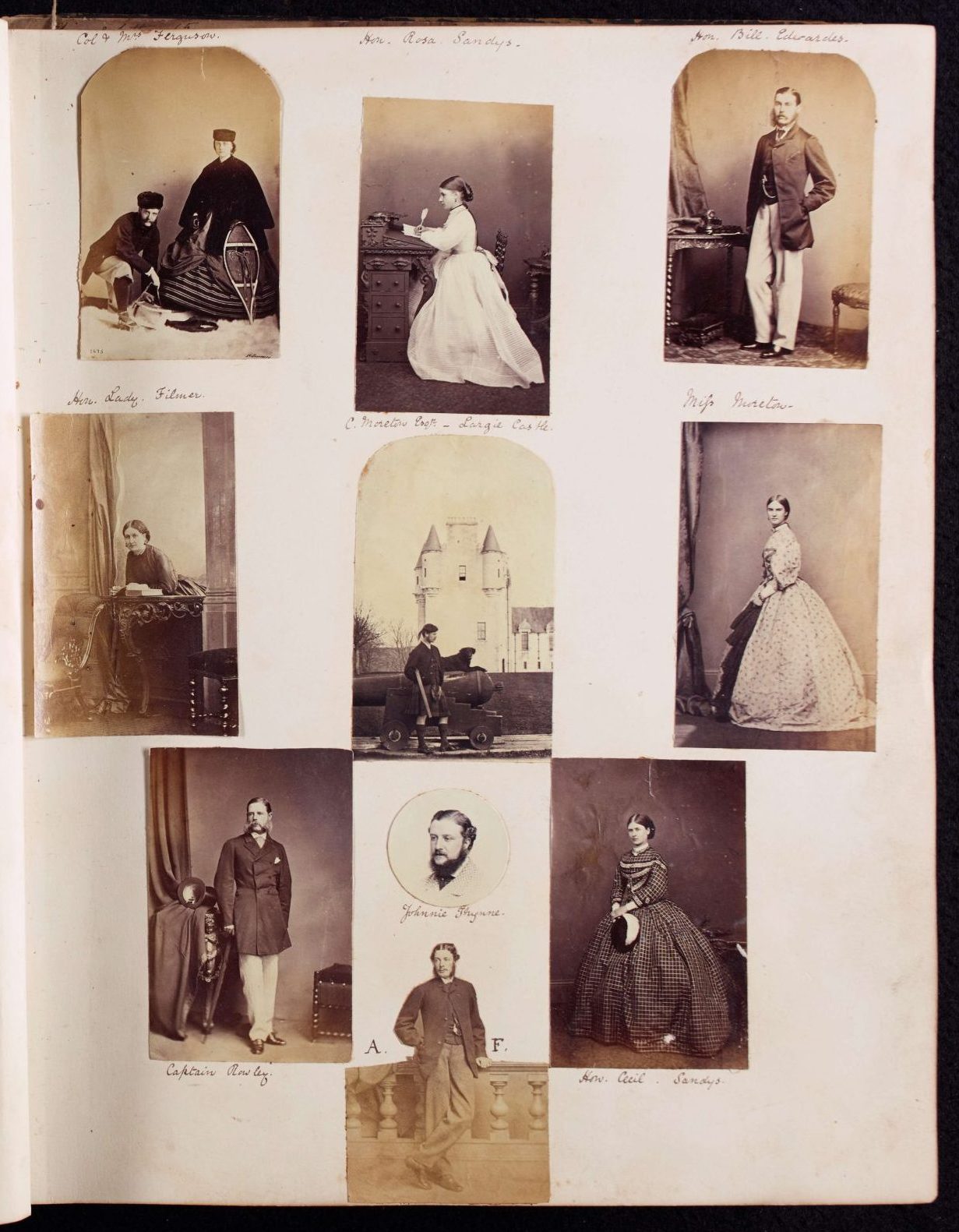 Sandys family photo album
