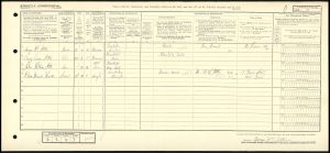 The entry relating from the Atkins family found in 1921 census.