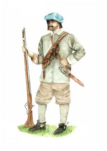 Civil War musketeer