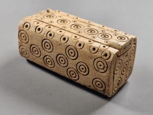 Late Roman bone box after cleaning by a conservator