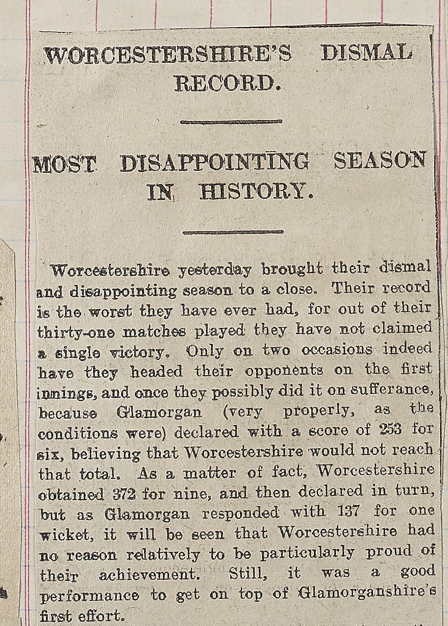 ...and 1928 dismal!